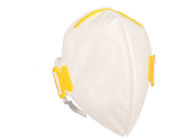 Beyaz Tek Kullanımlık Katlanabilir Toz Maskesi, FFP Sınıfı Toz Maskeleri Hipoalerjenik Tedarikçi
