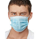 Cilt Dostu Antibakteriyel Yüz Maskesi Düşük Solunum Direnci Rahat Tedarikçi