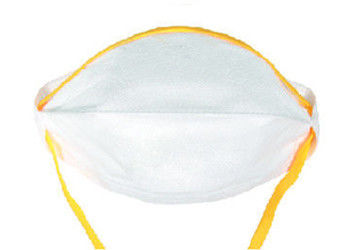 Katlanabilir FFP1 Toz Maskesi Benzersiz Bağlantı Elemanı Tasarımı Dayanıklı Sarı Renk Sapanlar Tedarikçi