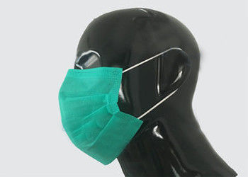 Laboratuvar / Endüstri İçin Nefes Alabilir Hafif Tek Kullanımlık Yüz Maskesi Tedarikçi