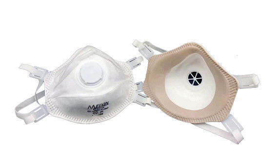 Tahriş Olmayan Karbon Solunum Maskesi Yumuşak Beyaz Renk CE Sertifikası Tedarikçi